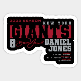 Jones - Giants - 2023 Sticker